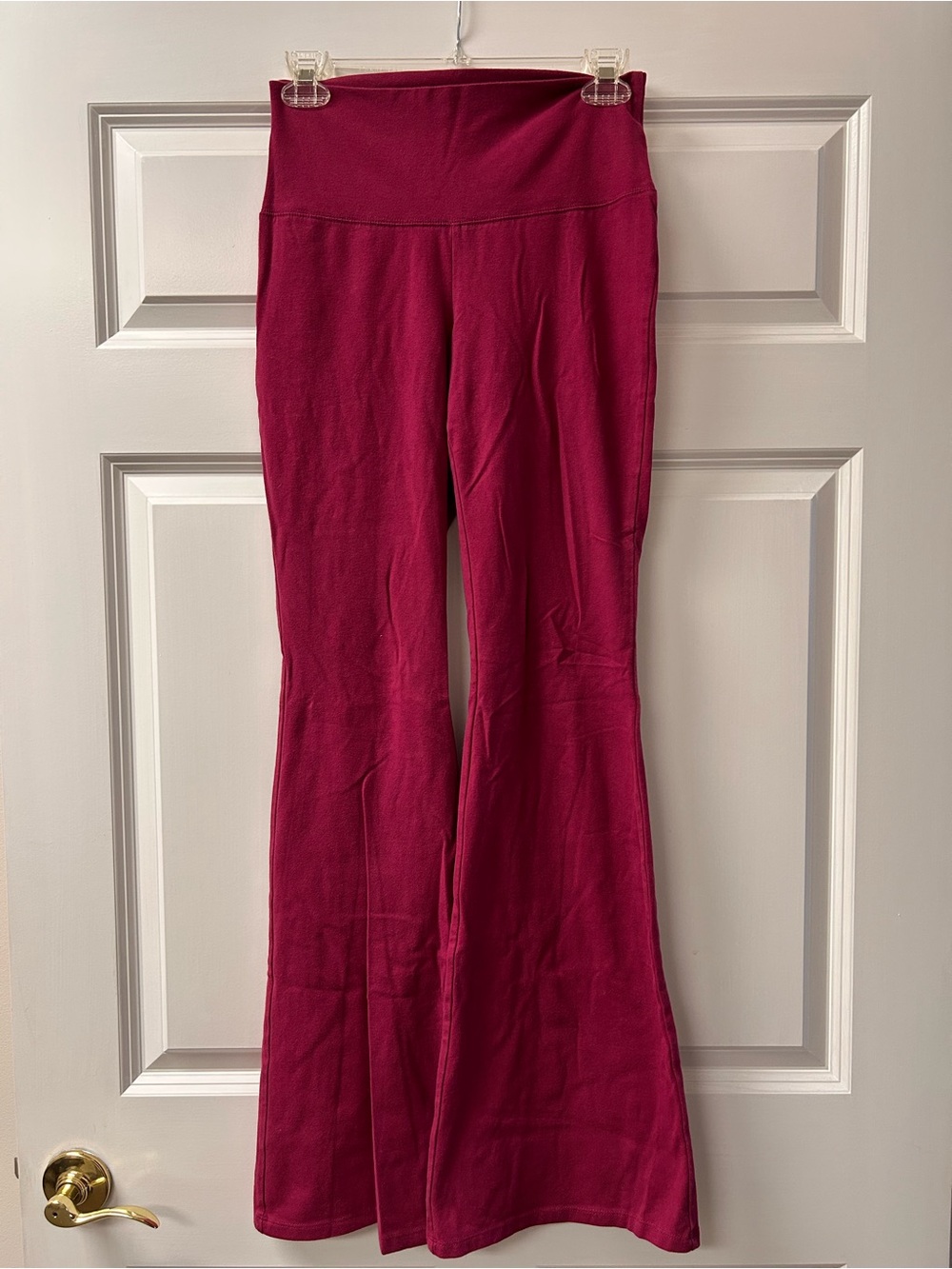 Wild Fable Cranberry Flare Leggings-M